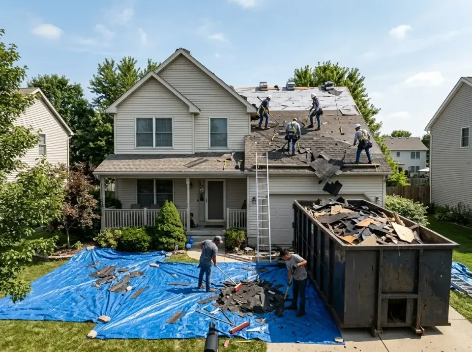 roof-replacement-debris-remova-004 — frequently asked questions, Cheapest Dumpster Rentals in Dalworthington Gardens, TX